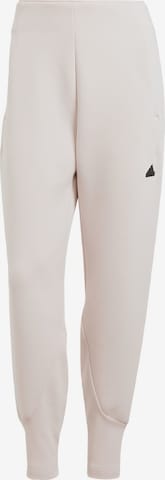 Tapered Pantaloni sport 'Z.N.E.' de la ADIDAS SPORTSWEAR pe roz: față