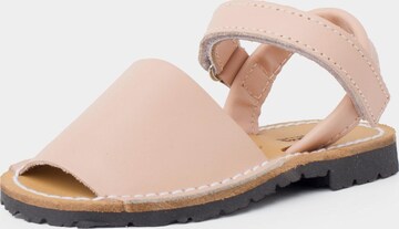 Pisamonas Sandale in Beige: Vorderseite