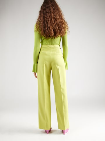 Wide Leg Pantalon à pince 'Helepher' HUGO Red en vert