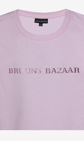 Maglietta di Bruuns Bazaar Kids in lilla