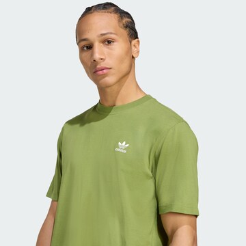 ADIDAS ORIGINALS Shirt 'Trefoil Essentials' in Green