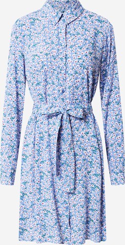 PIECES Sukienka koszulowa 'NYA' w kolorze niebieski: przód