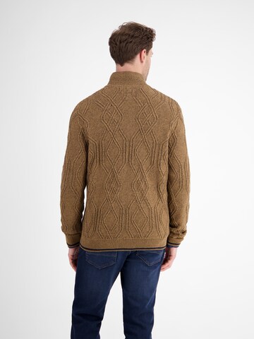 LERROS Knit cardigan in Brown