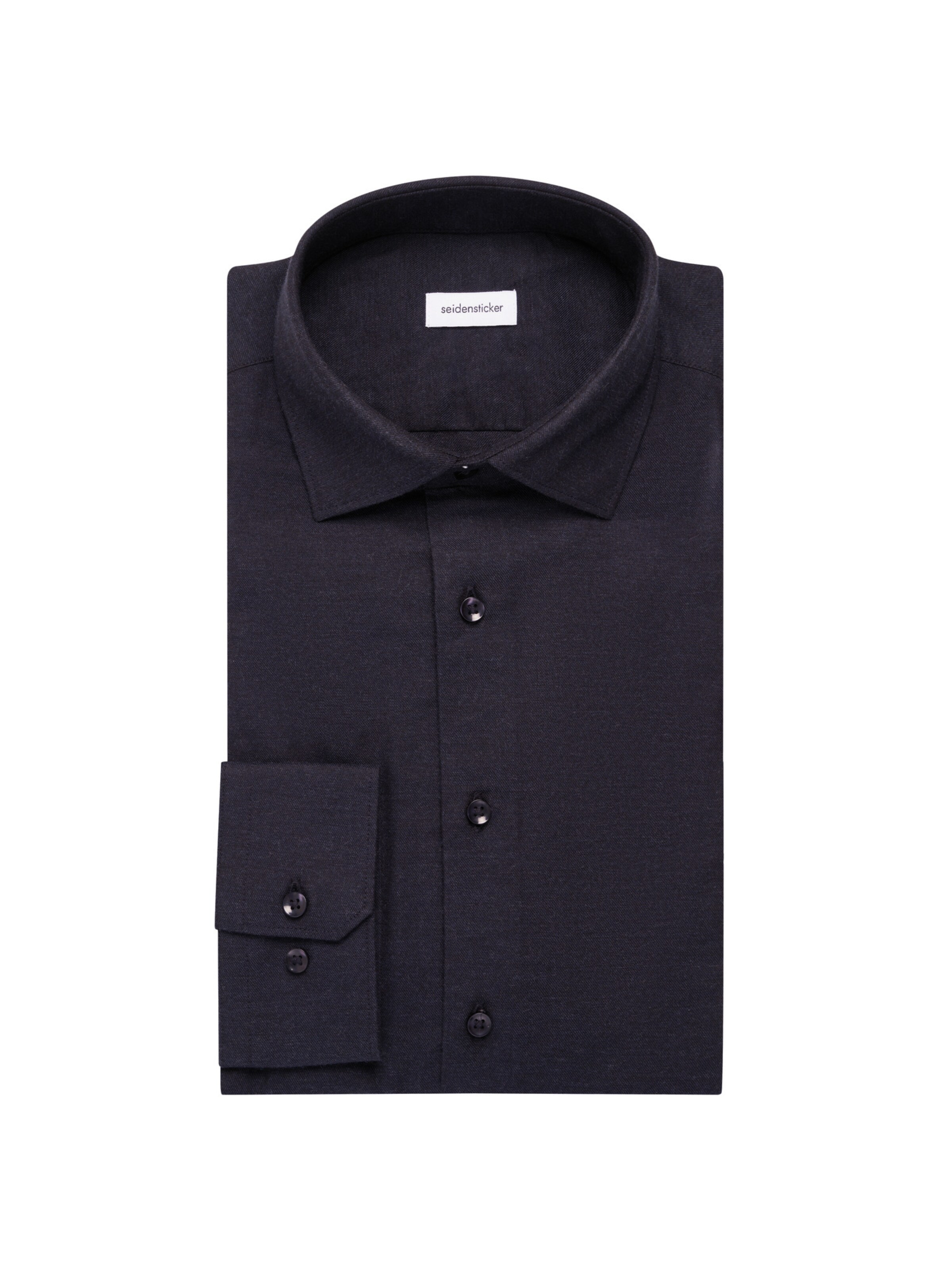 SEIDENSTICKER Slim fit Business shirt 'SMART FLANNELS' in Blue