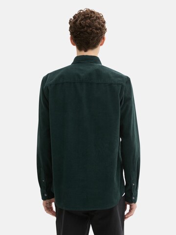 TOM TAILOR DENIM Regular fit Overhemd in Groen