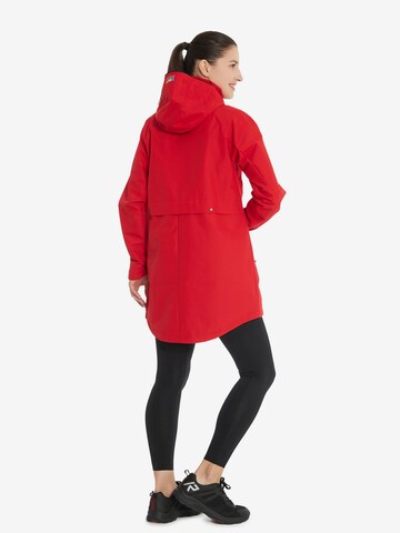 Cappotto outdoor 'Punittu' di Rukka in rosso