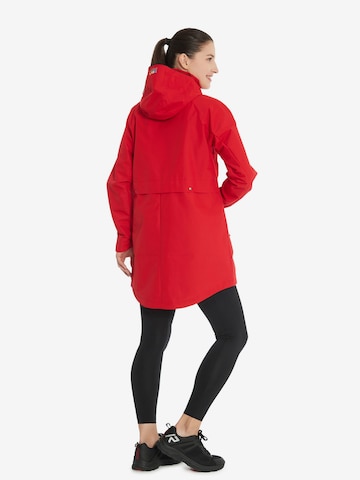 Rukka Outdoor coat 'Punittu' in Red