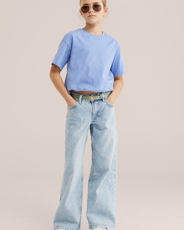 WE Fashion - Camiseta en azul