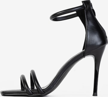 juoda Celena Sandalai 'Cassy': priekis
