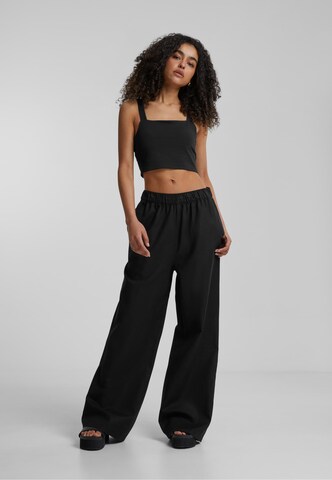 Wide leg Pantaloni di Urban Classics in nero