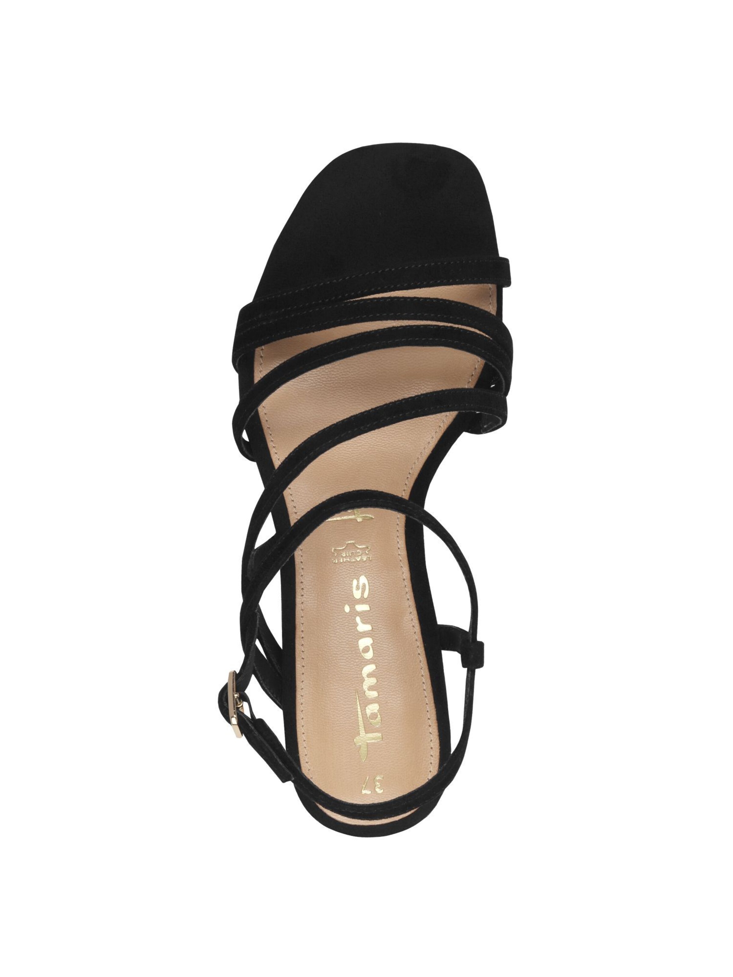 Tamaris Sandale in Schwarz