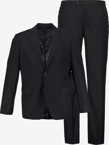JP1880 Regular Suit in Black: front