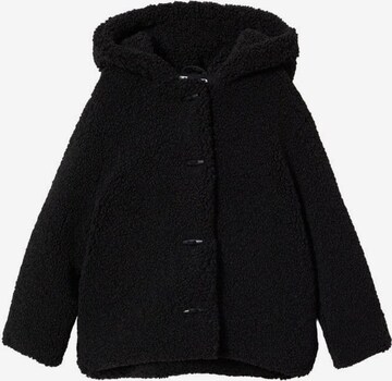 MANGO KIDS Coat 'Roat' in Black: front
