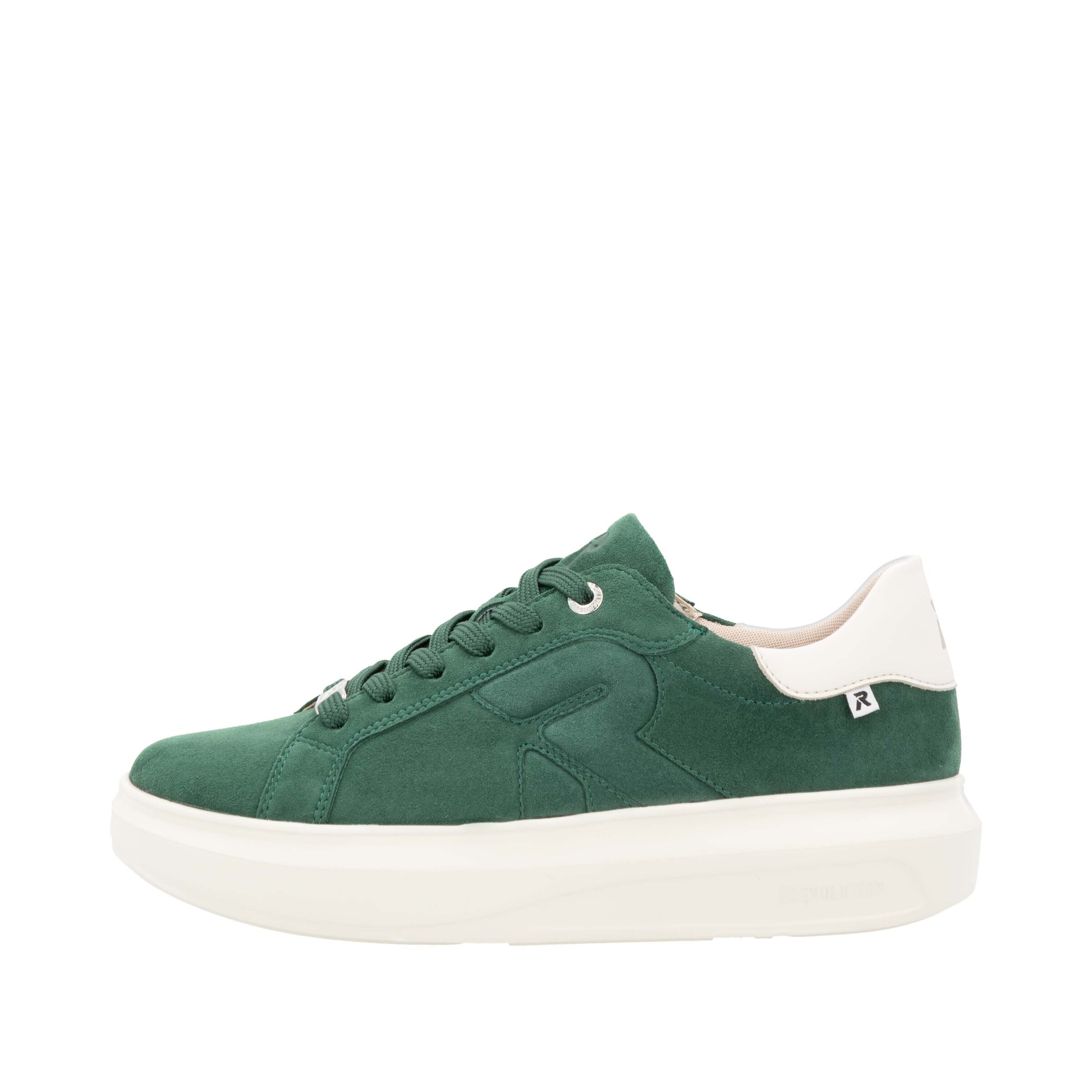 Baskets basses ' W1204 ' Rieker Sport en vert