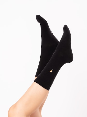 Occulto Socks 'Juno' in Black
