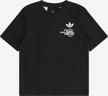 ADIDAS ORIGINALS Shirt in Schwarz: Vorderseite