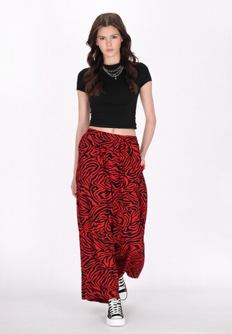 Wide Leg Pantalon myMo ROCKS en noir