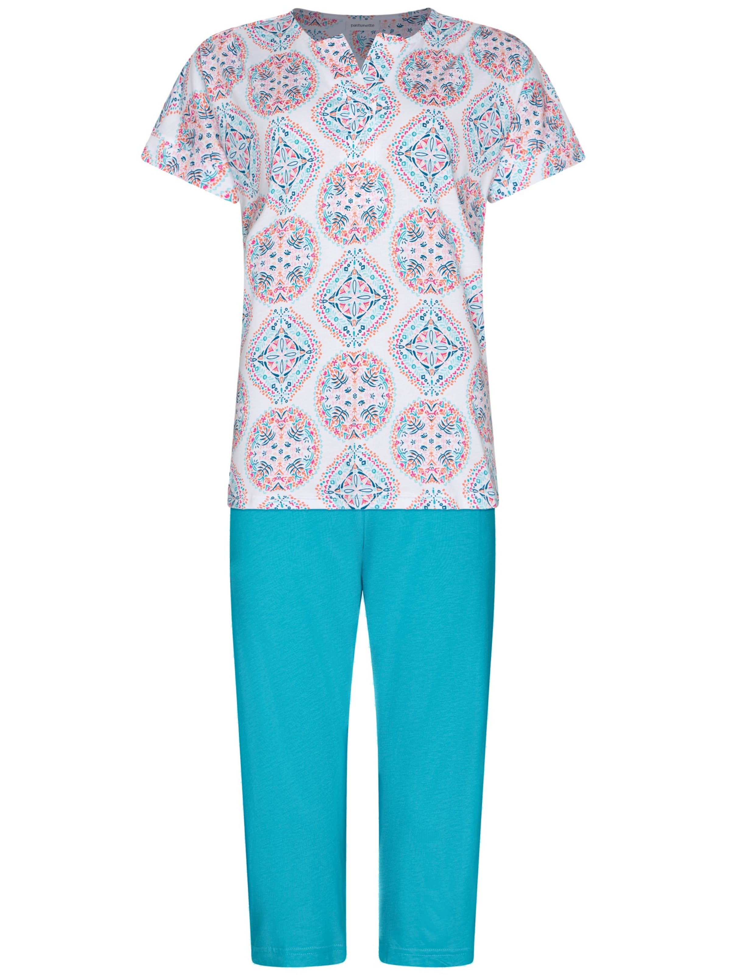 Pastunette Pyjama‌‌‌ in Blau: Vorderseite