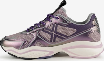 MUNICH Platform trainers 'Leap' in Purple: front