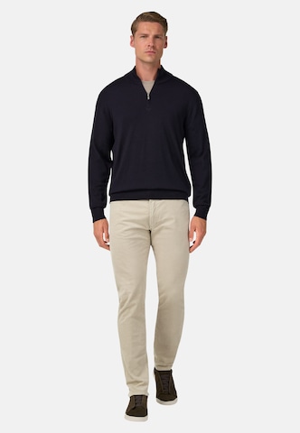 Coupe slim Pantalon Boggi Milano en beige