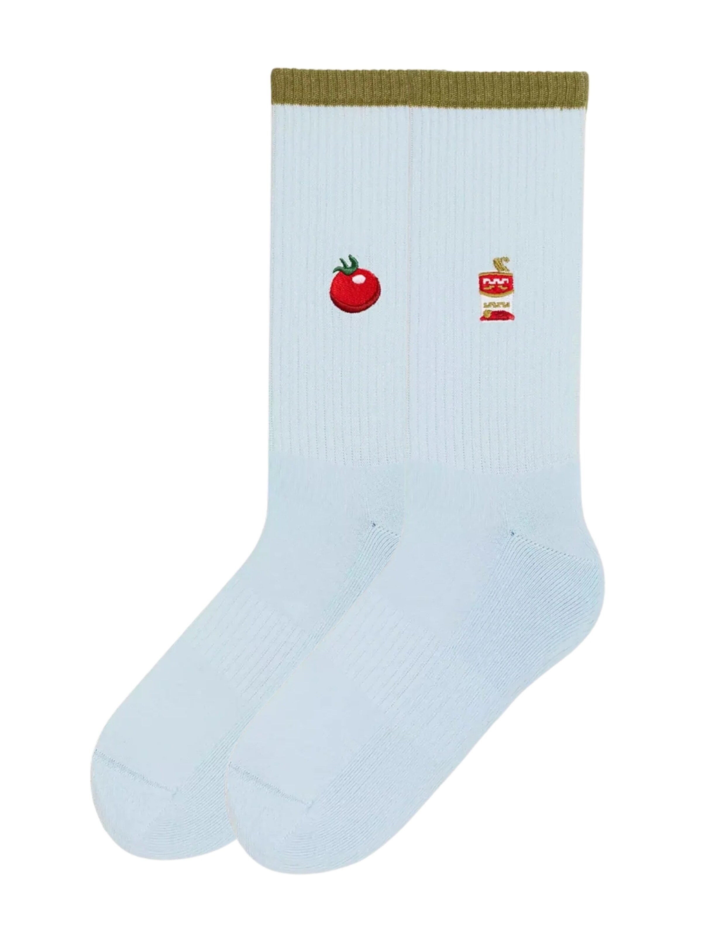 Von Jungfeld Socks 'Mix & Match Socken mit Stickmotiven' in Blue: front