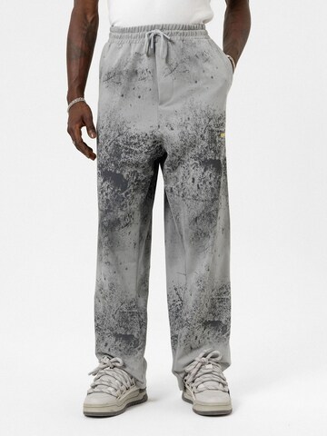 VAMOS CLO Loosefit Broek 'Stokesia' in Grijs: voorkant