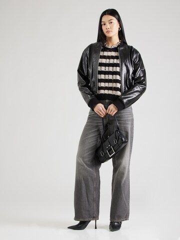 ONLY Knitted Vest 'ONLCAPRI' in Black