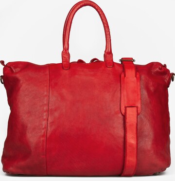 Montana Travel Bag 'Butte' in Red: front