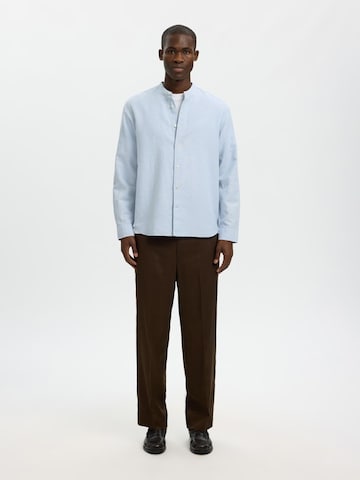 SELECTED Regular Fit Hemd 'SLMREGCLAY'‌‌‌‌‌‌ in Blau