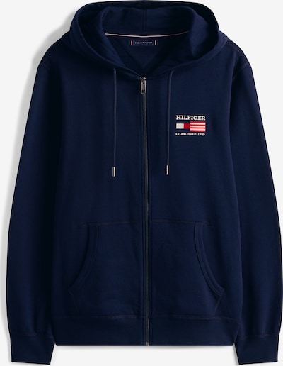 Džemperis 'Americana' iš TOMMY HILFIGER, spalva – tamsiai mėlyna / raudona / balta, Prekių apžvalga