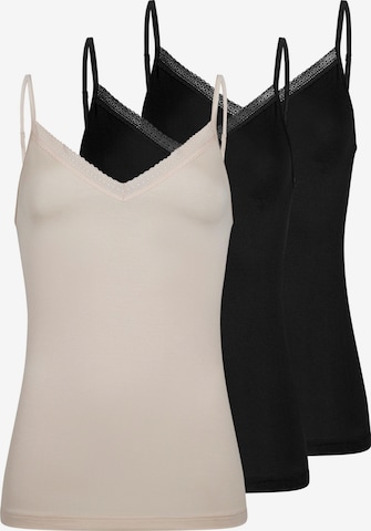 Mey Onderhemd 'Modal Lace' in Bruin: voorkant