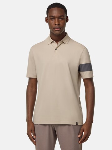 Boggi Milano - Camiseta 'B Tech' en marrón: frente