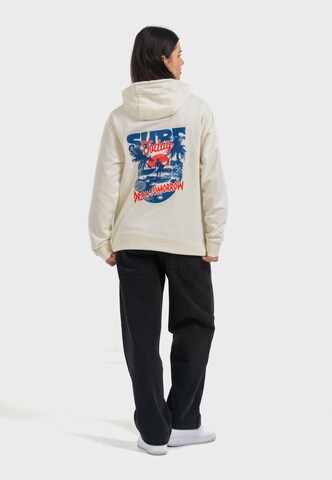 Oldskull Hoodie 'Worldvibe Surf Dreams' in Weiß