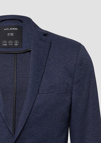 Coupe slim Veste de costume s.Oliver BLACK LABEL en bleu