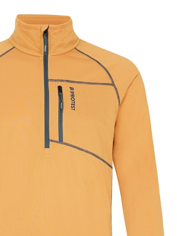 PROTEST Sportsweatshirt 'PRTKODY' in Gelb: Vorderseite