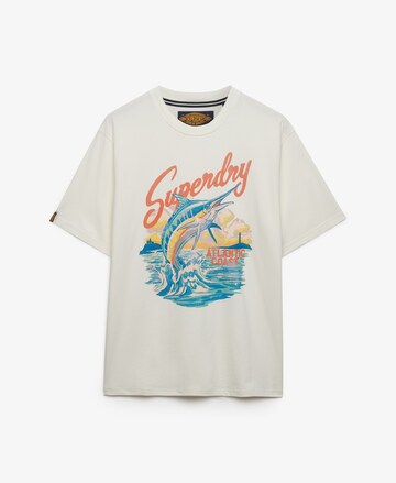 T-Shirt 'Maritime' Superdry & Co en blanc