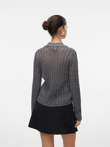 VERO MODA Πλεκτή ζακέτα 'VMMiles' σε γκρι