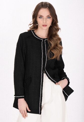DreiMaster Klassik Демисезонная куртка 'Classic Look' в Черный: спереди