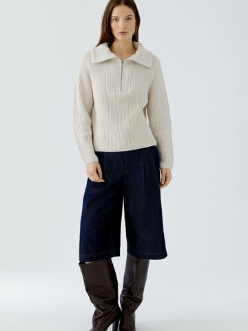 OUI Pullover in Beige