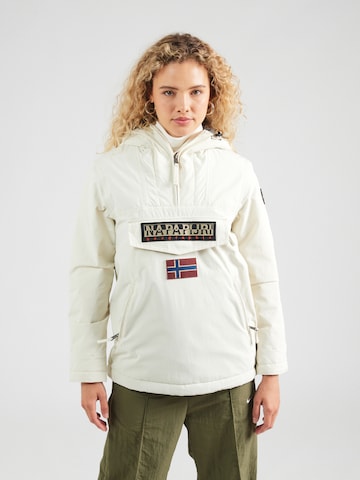NAPAPIJRI - Chaqueta funcional 'RAINFOREST' en beige: frente