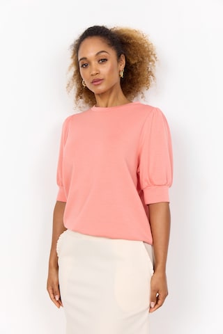 Soyaconcept Sweatshirt 'Banu' in Roze: voorkant