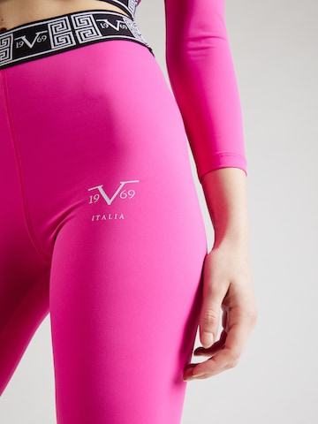 19V69 ITALIA Skinny Sportovní kalhoty 'ALEXA' – pink