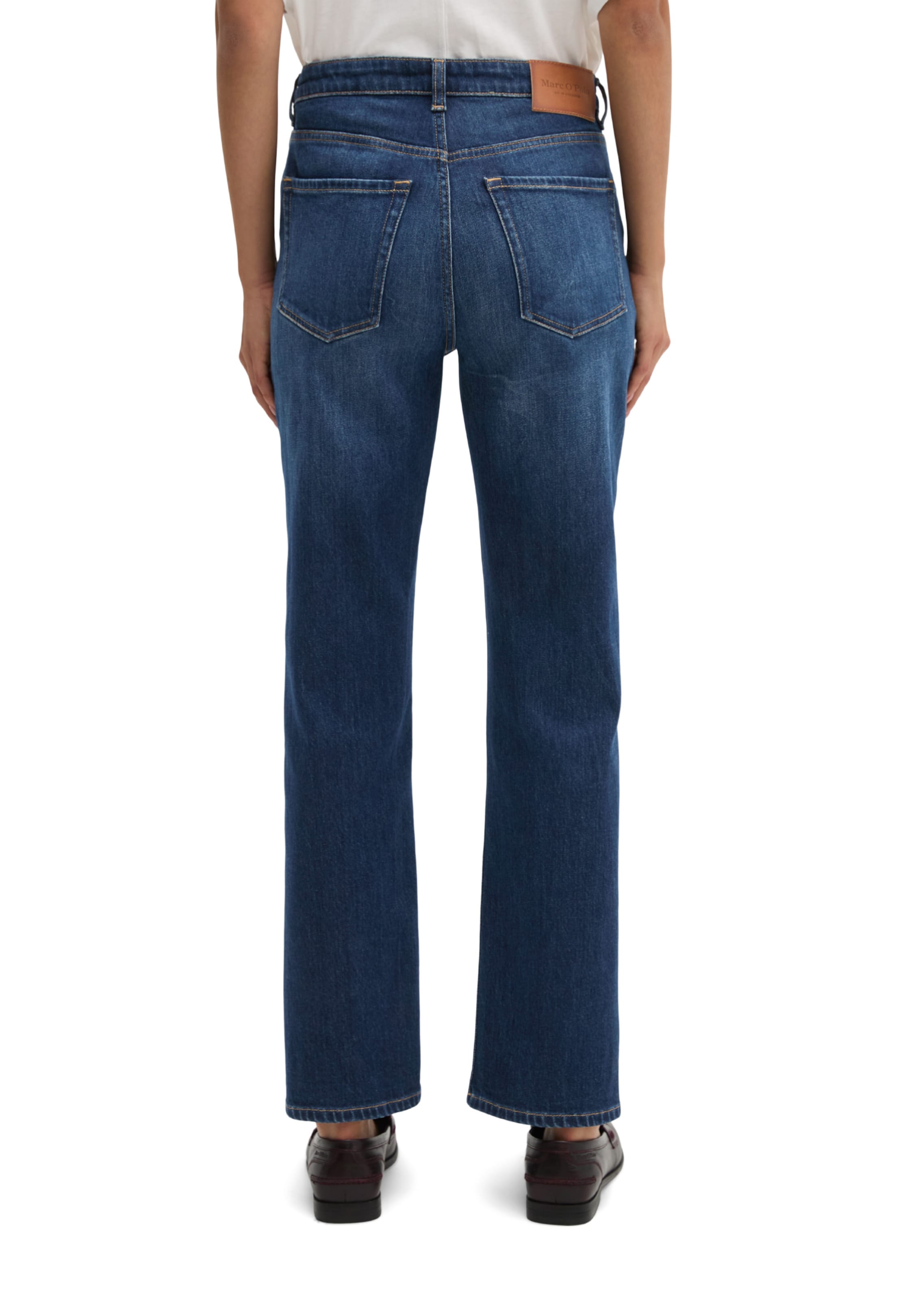 Marc O'Polo Regular Jeans 'Linde' in Blau: Rückseite