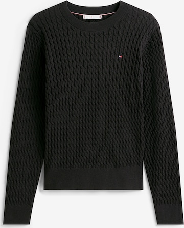 melns TOMMY HILFIGER Džemperis: no priekšpuses