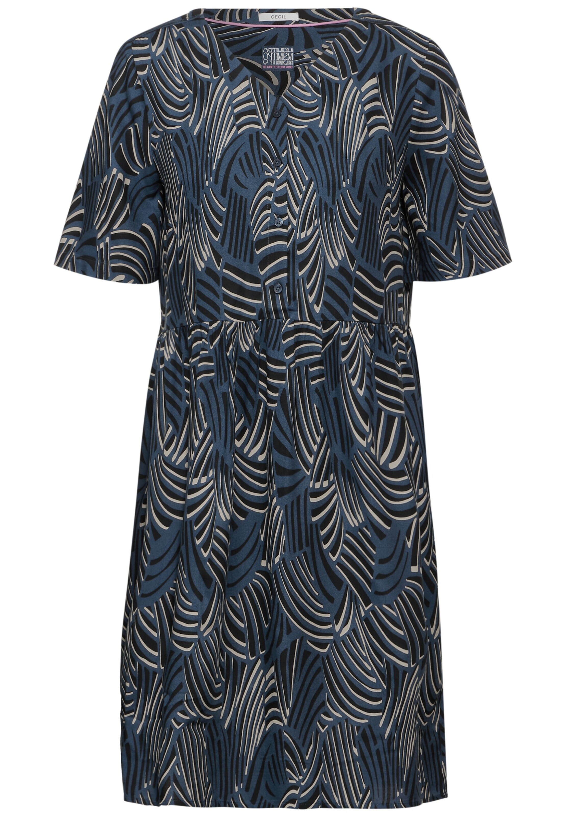 CECIL Sommerkleid in Blau: Vorderseite