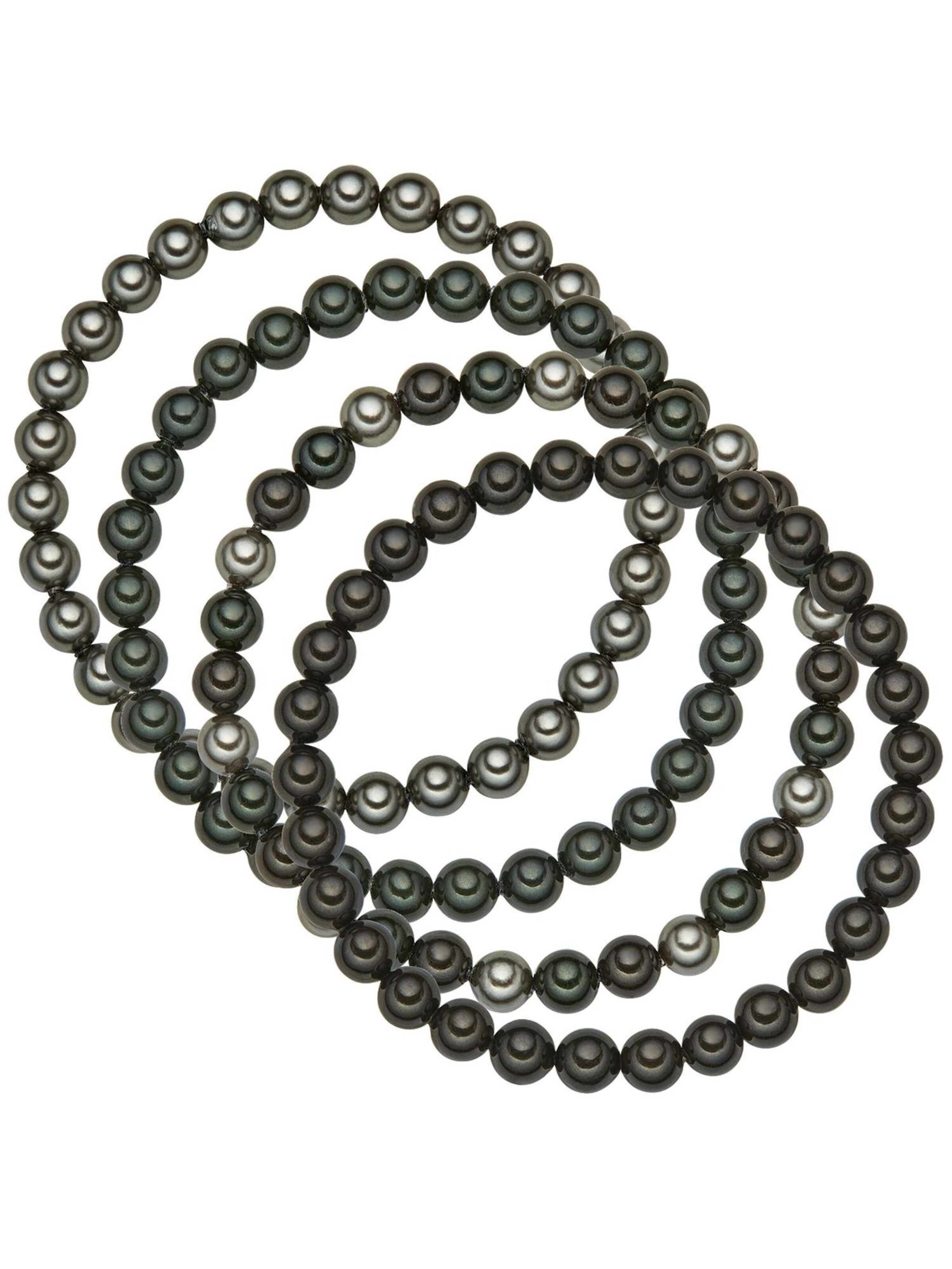 Rafaela Donata Armband in Grau: Vorderseite