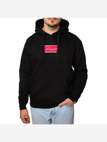 Rheinrebell Sweatshirt 'Hoodie Black'‌‌‌‌‌‌‌‌‌ in Schwarz