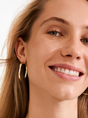 Pilgrim - Brincos 'Ember' em ouro
