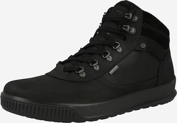 ECCO Lace-Up Boots 'Byway Tred' in Black: front