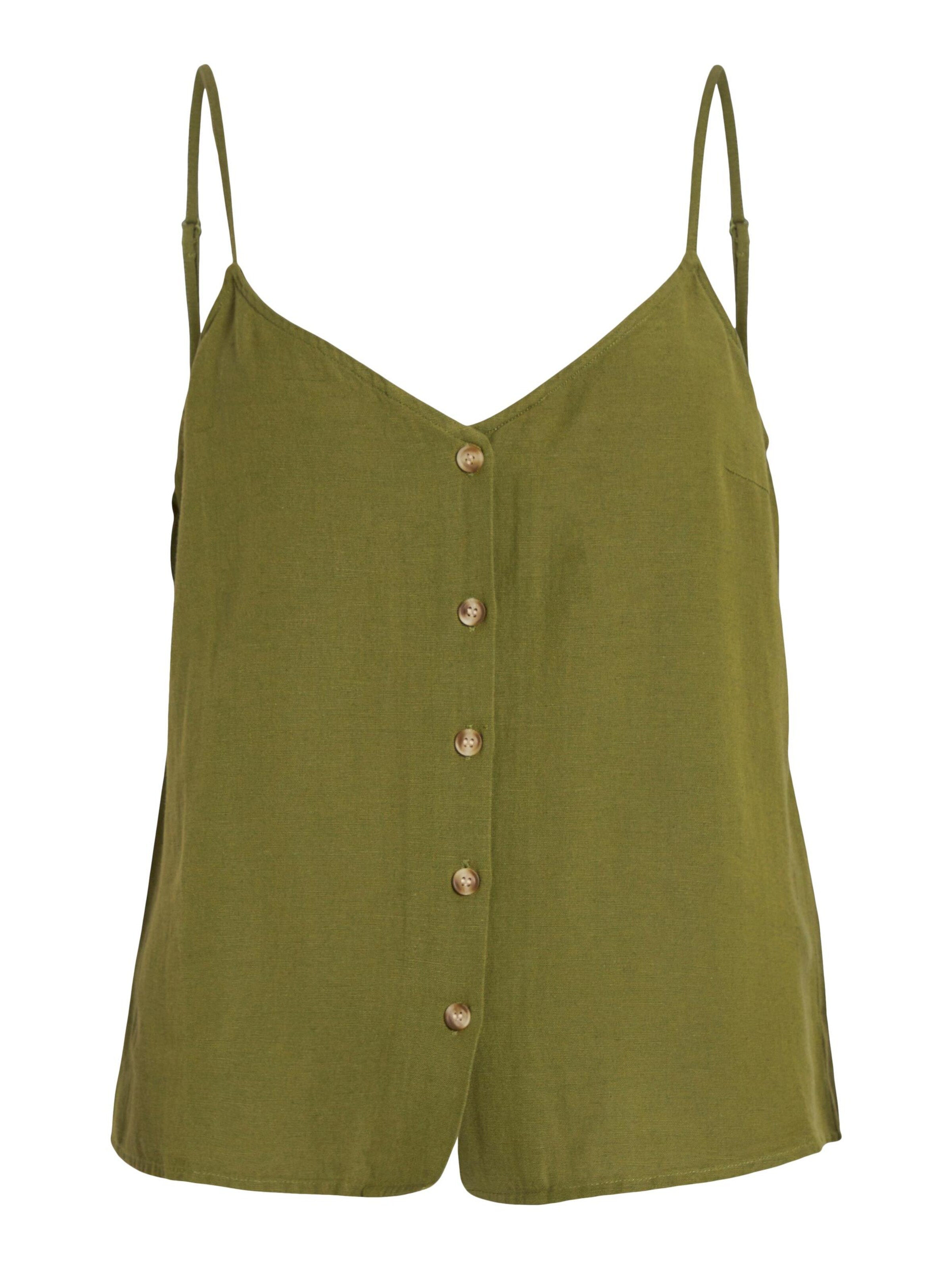 VILA Top 'PRISILLA' in Green: front